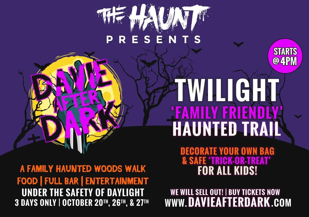 Twilight 'Family' Haunted Trail | Safe Trick-or-Treat | Tree Tops Park