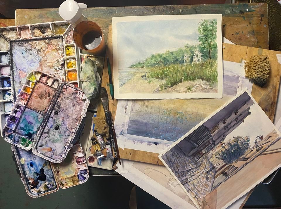 Watercolor Painting (Three Week Evening Class)