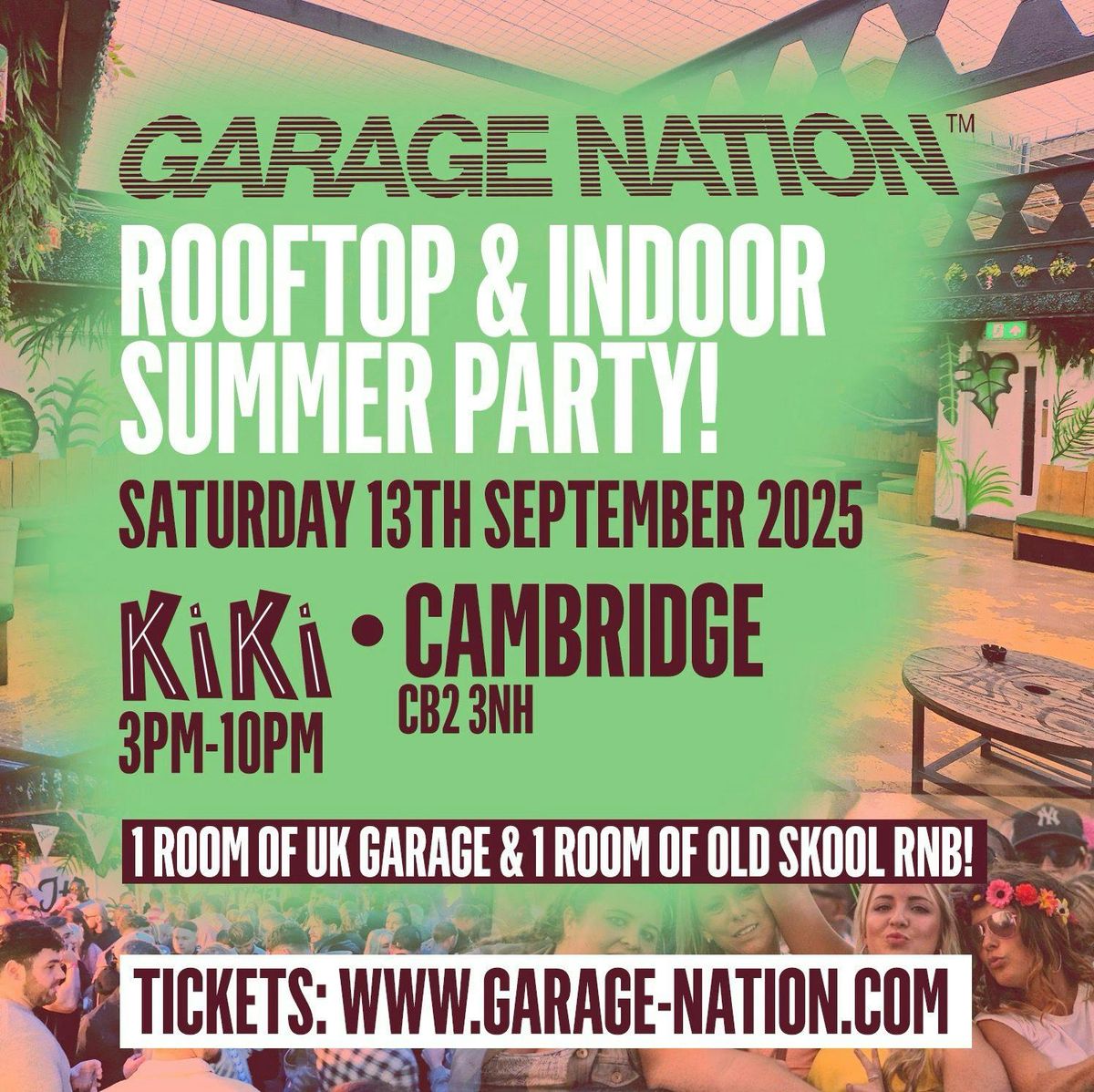 Garage Nation Rooftop &amp; Indoor Summer Party