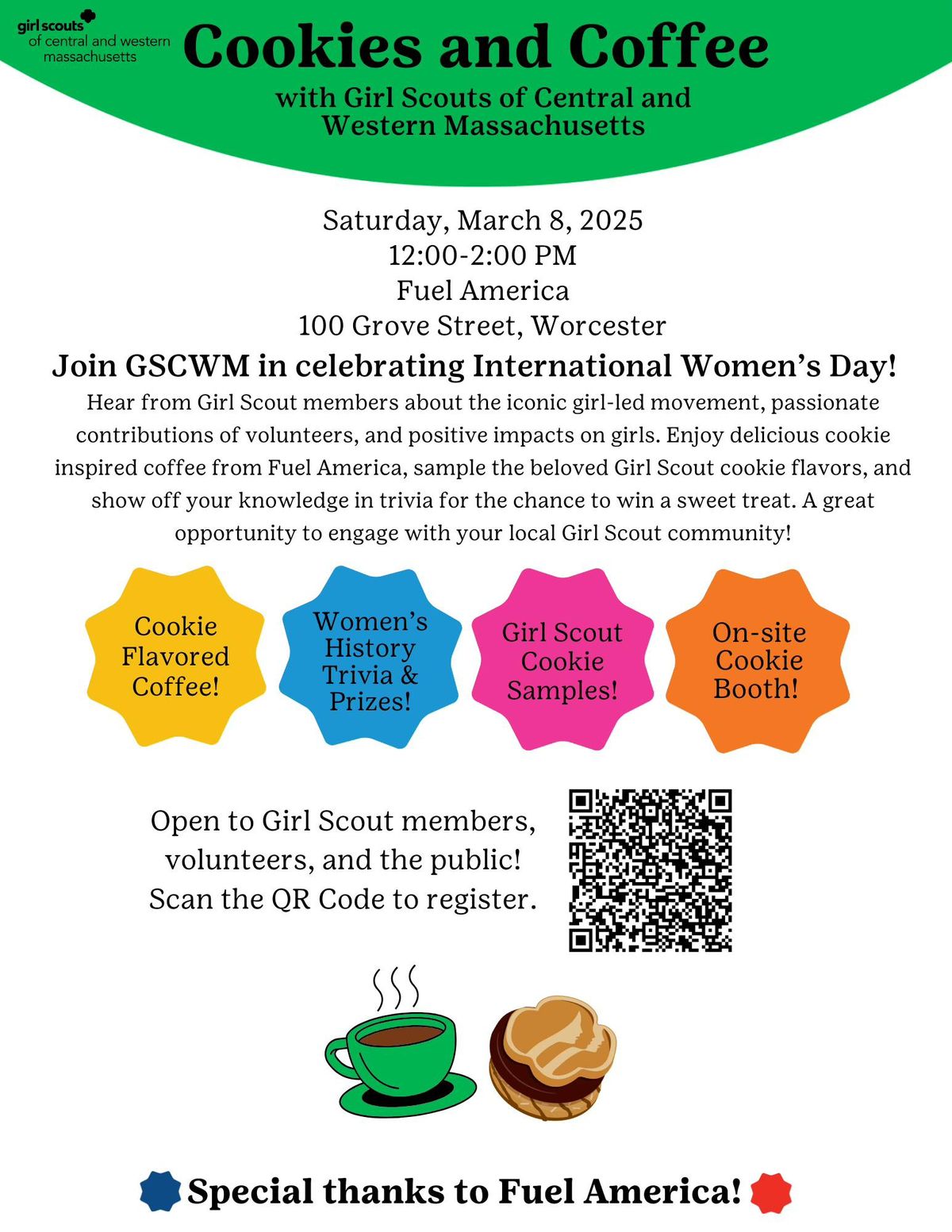 Cookies & Coffee - International Women\u2019s Day Celebration