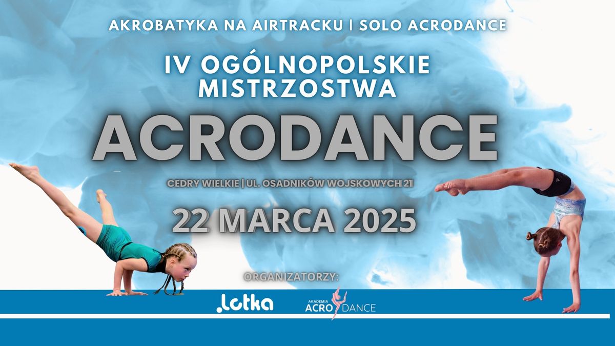 IV OG\u00d3LNOPOLSKIE MISTRZOSTWA ACRODANCE 