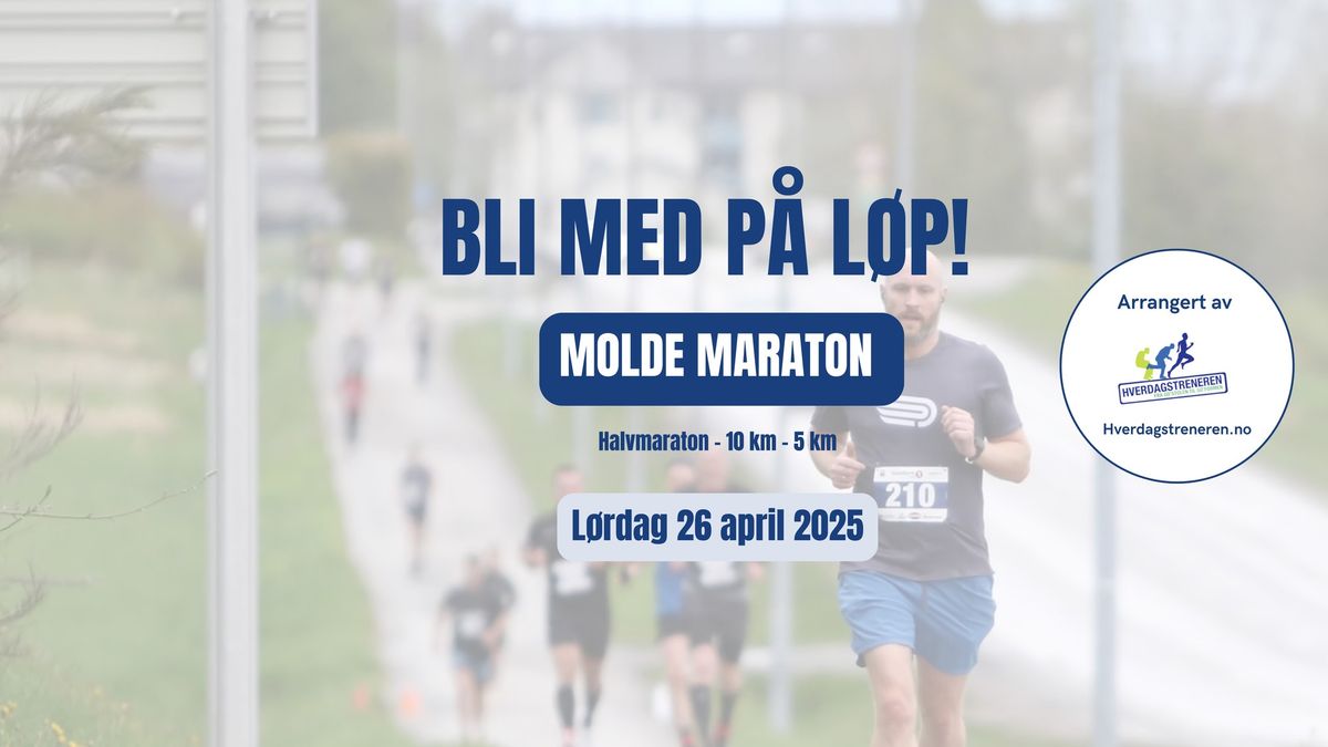 Molde Maraton 2025 - V\u00c5R l\u00f8pet 21,1 -10-5 -1 km  - Are you ready ?