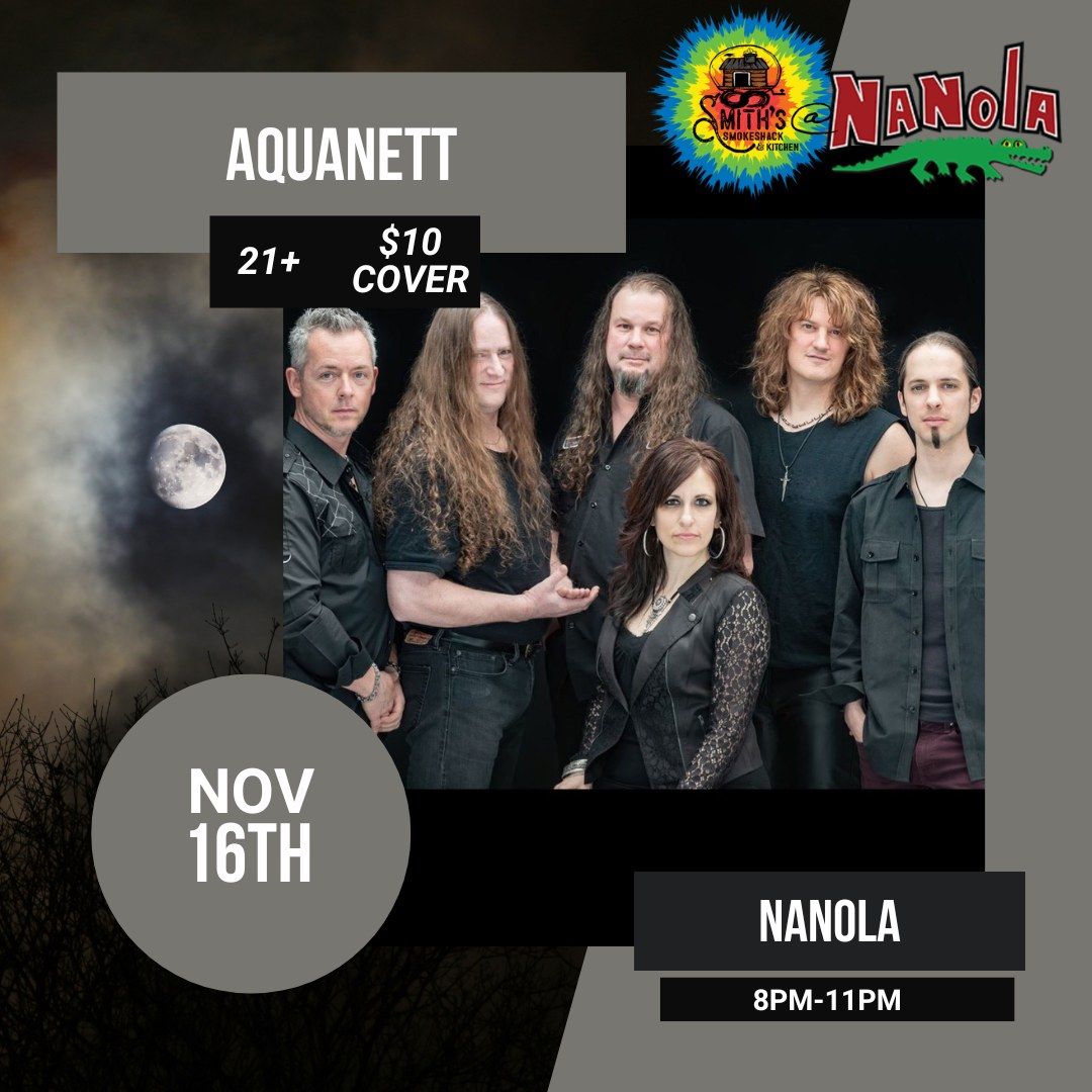 Aquanett Live at Nanola 11\/16