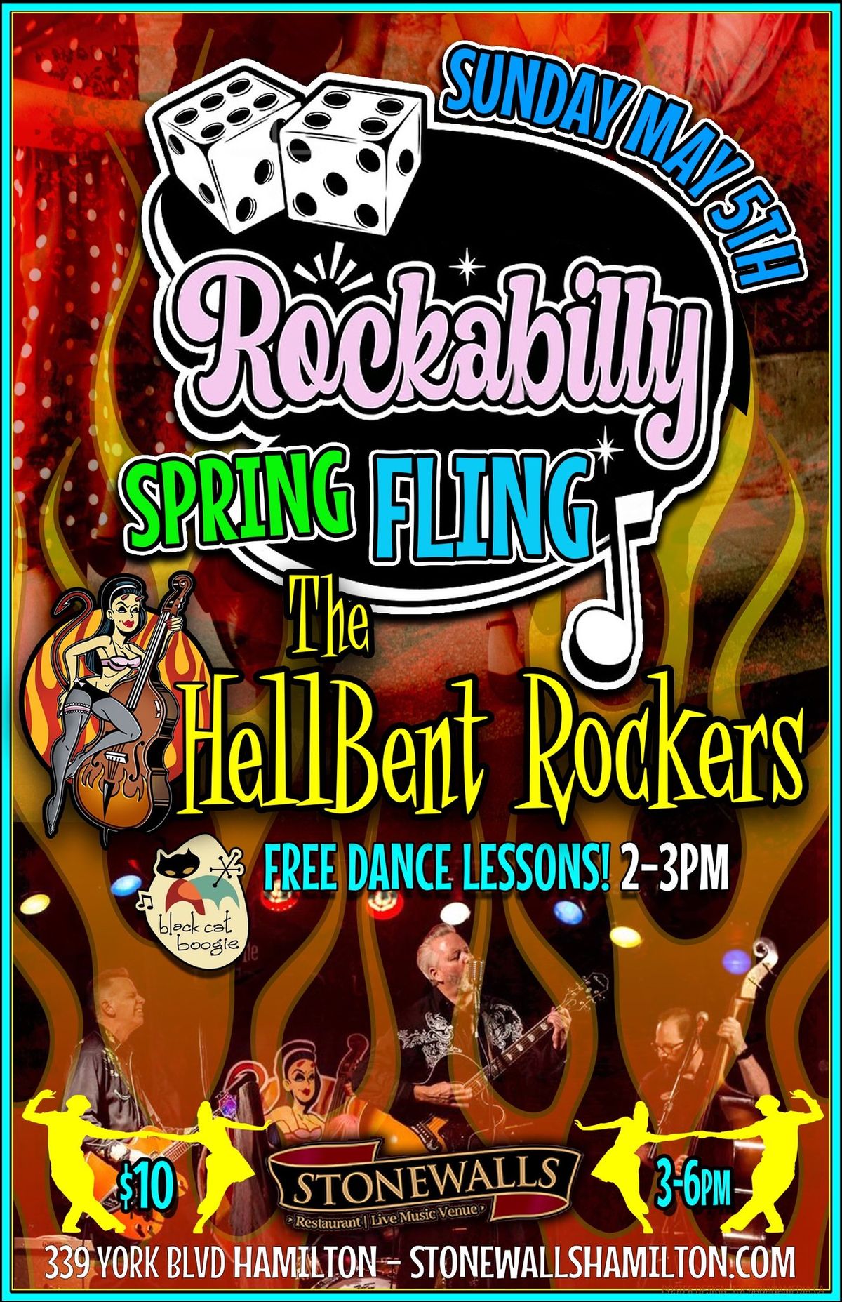 Spring Fling with The Hell Bent Rockers!