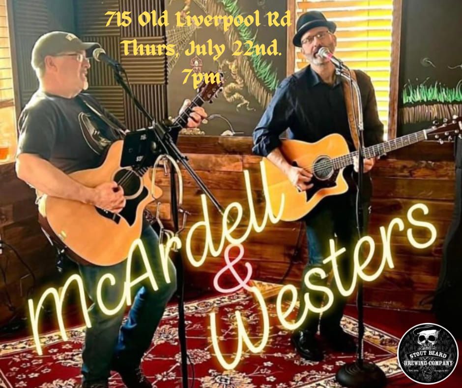 McArdell & Westers at Stout Beard Brewing Company 