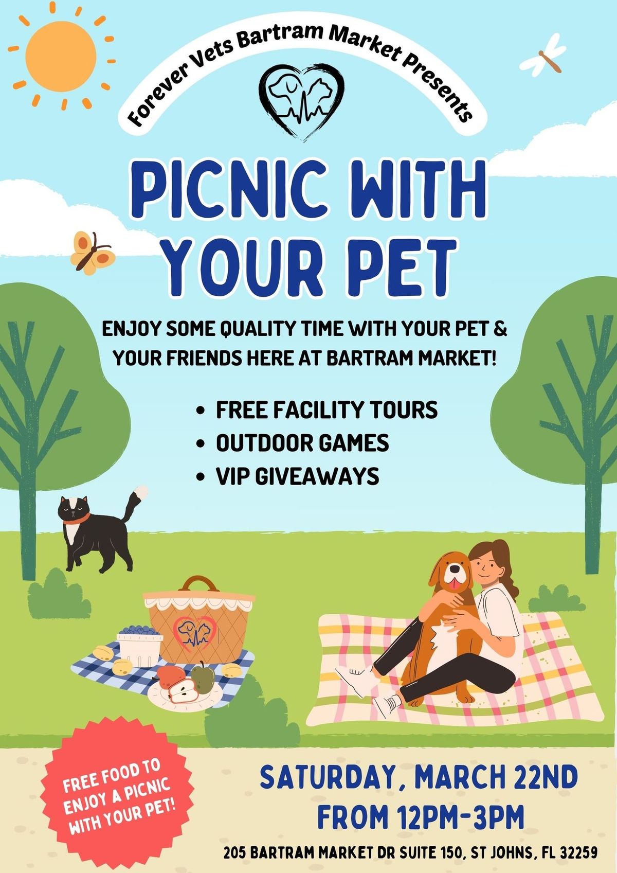 Picnic With Your Pet!  \u2600\ufe0f \ud83d\udc3e \ud83e\uddfa 