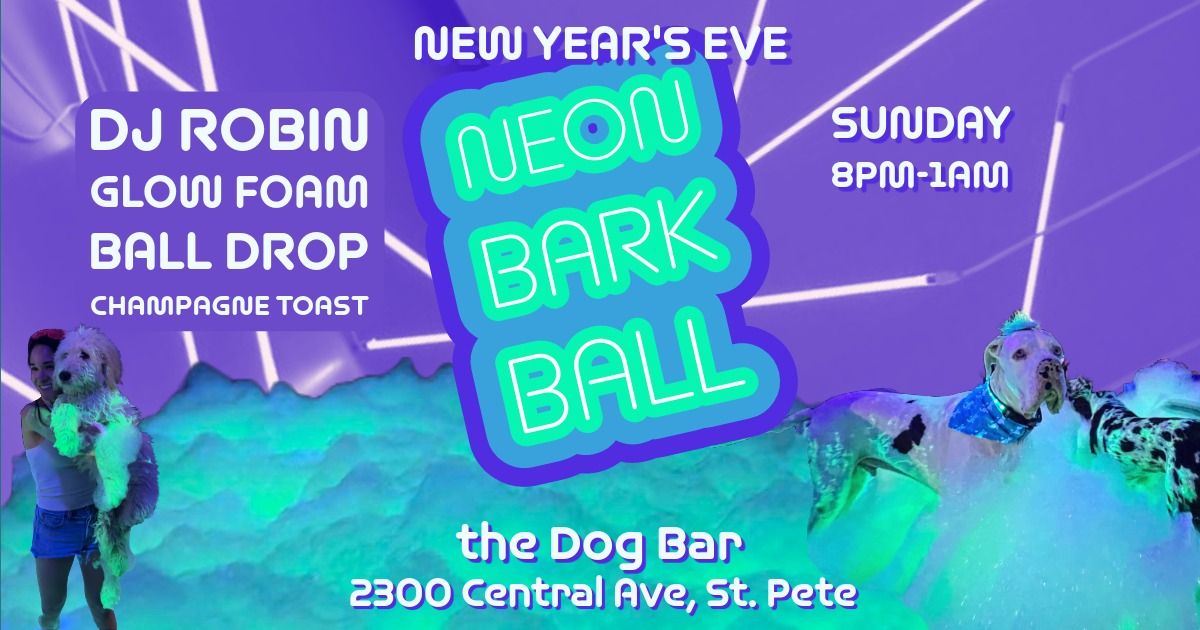 Neon Bark Ball