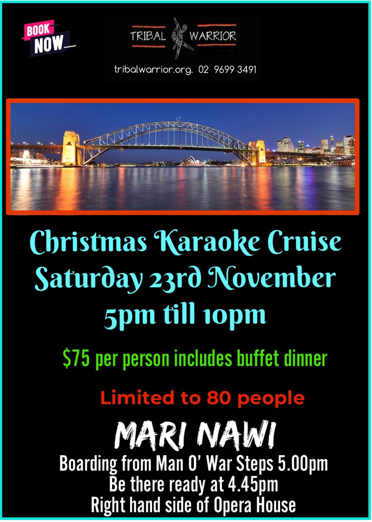 Tribal Warrior's Christmas Karaoke Cruise