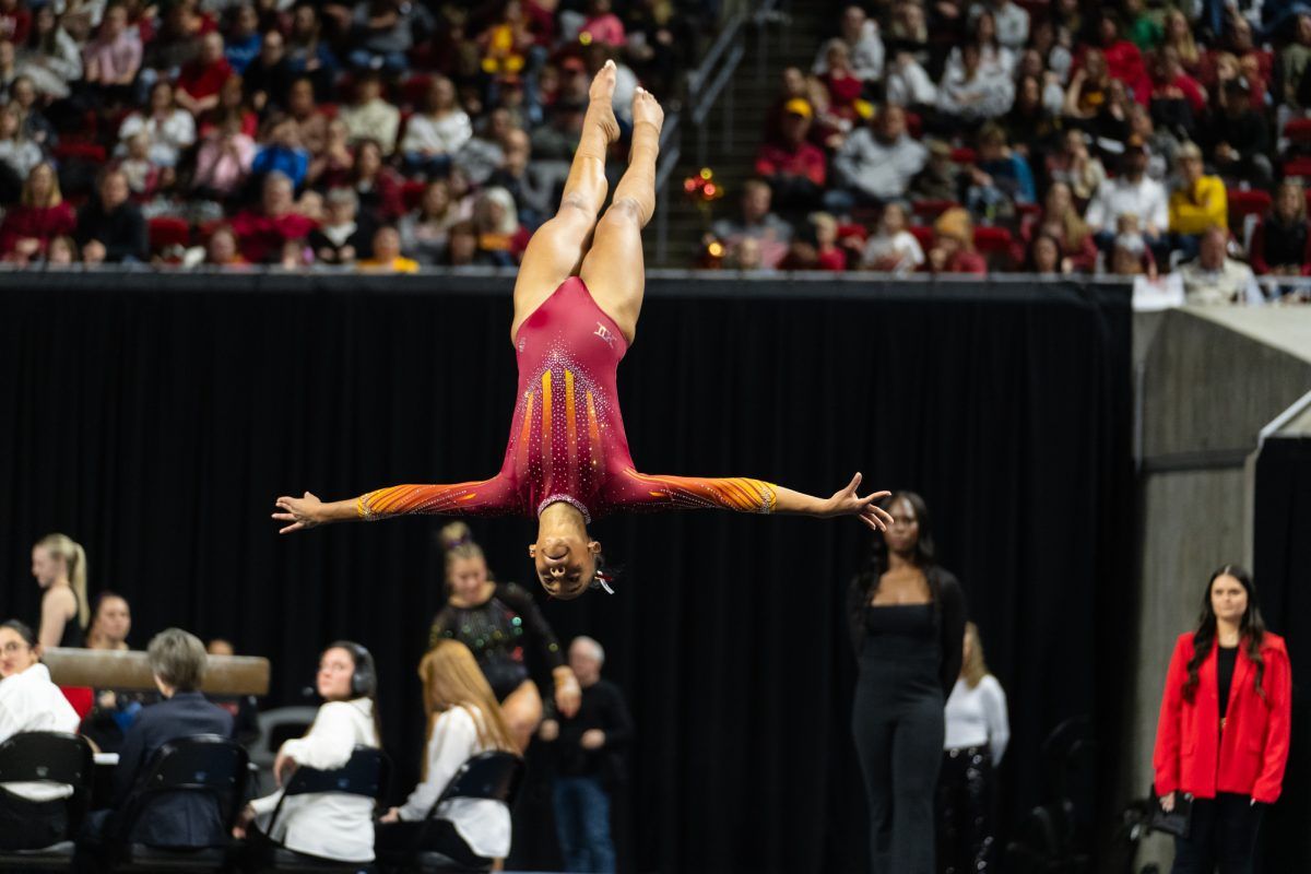 Beauty and the Beast - Iowa State Cyclones Wrestling and Gymnastics at Hilton Coliseum