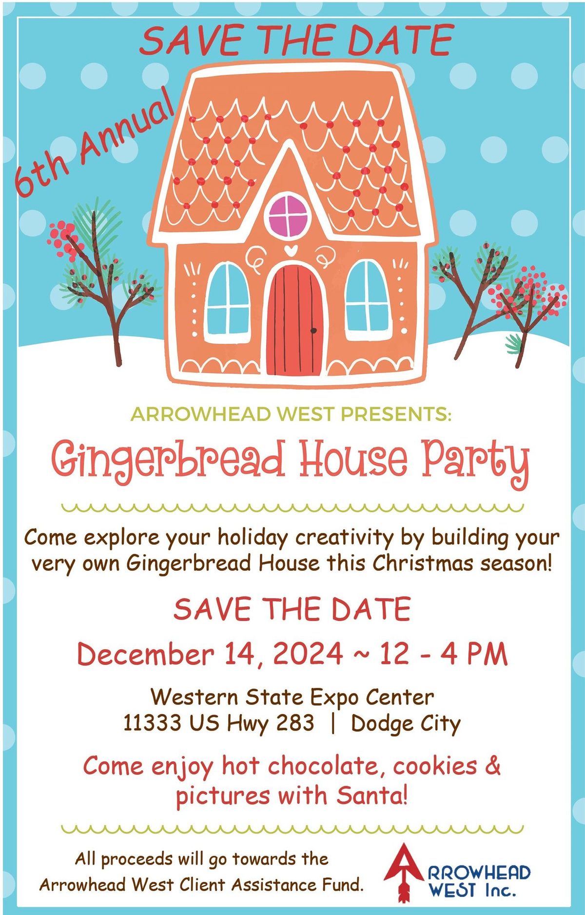 6th Annual Gingerbread House Party