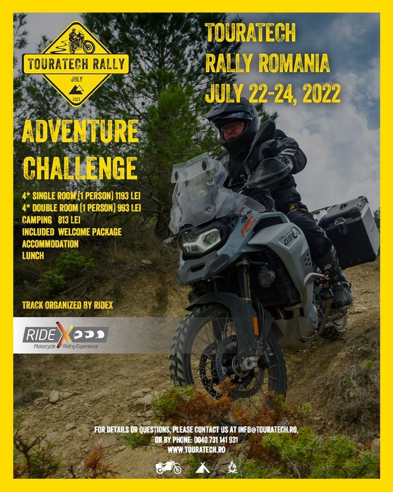 Touratech Rally Romania 2022, Brasov, Bucharest, 23 July to 24 July