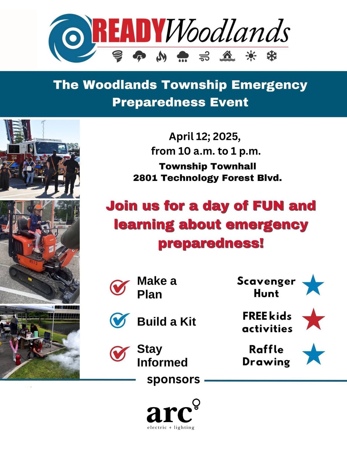 READY Woodlands, The Woodlands Township Emergency Preparedness Event