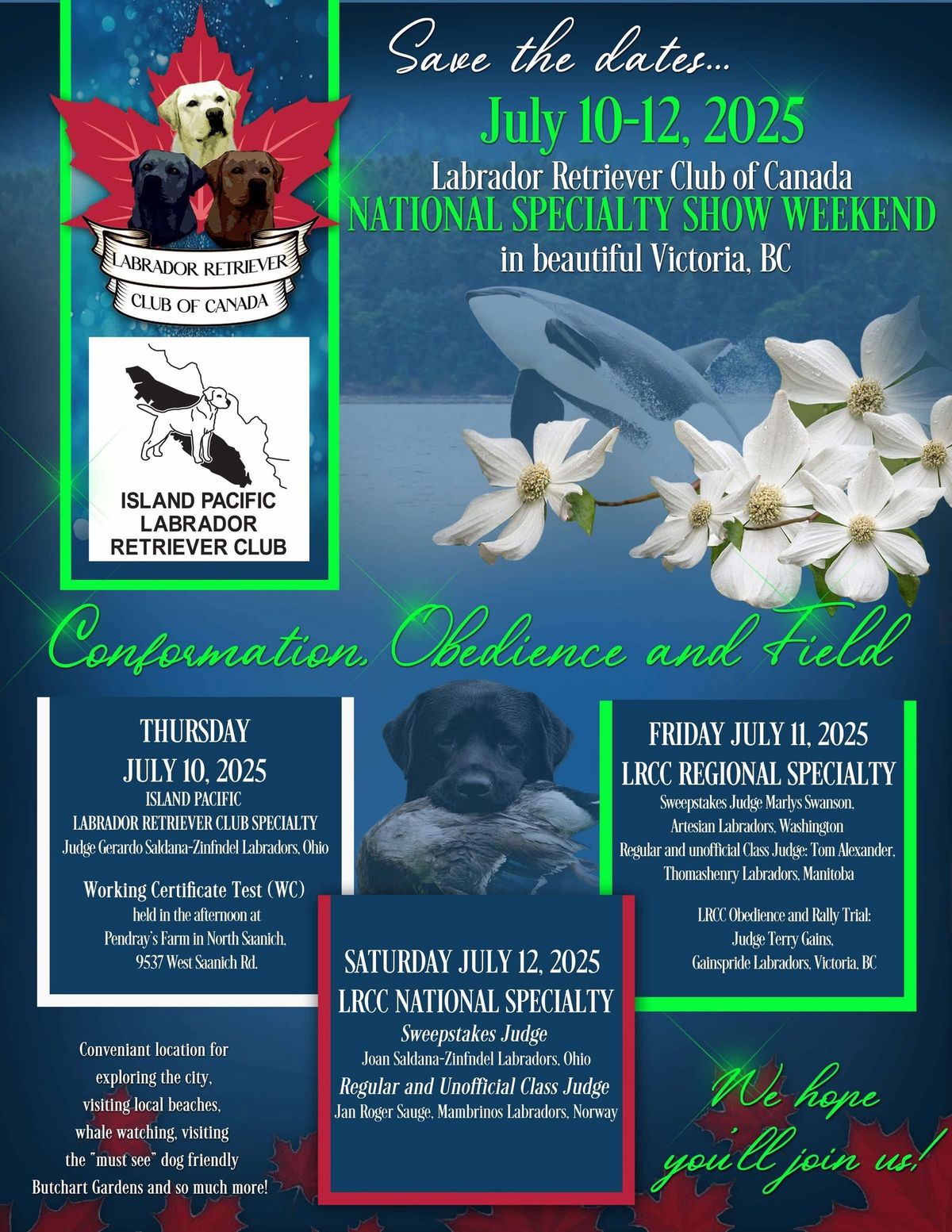 Labrador Retriever Club of Canada National and Specialty Show