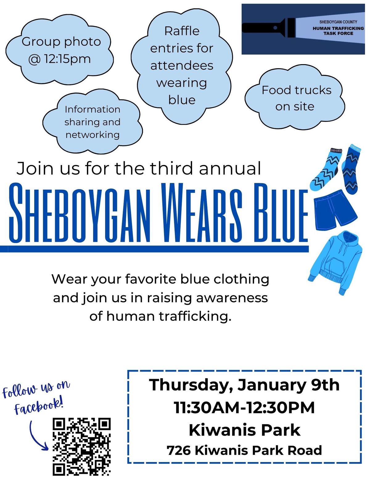 Sheboygan Wears Blue - Year 3!