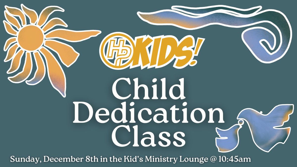 Child Dedication Class