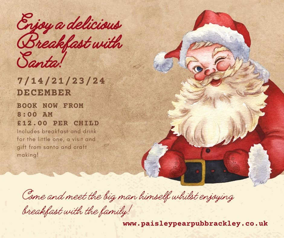 Breakfast with Santa \ud83c\udf85 