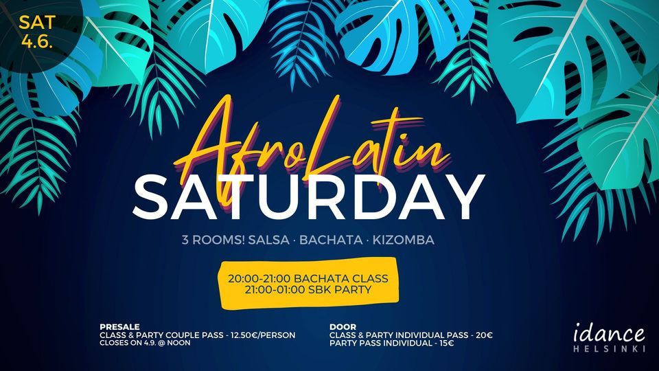 AfroLatin Saturday