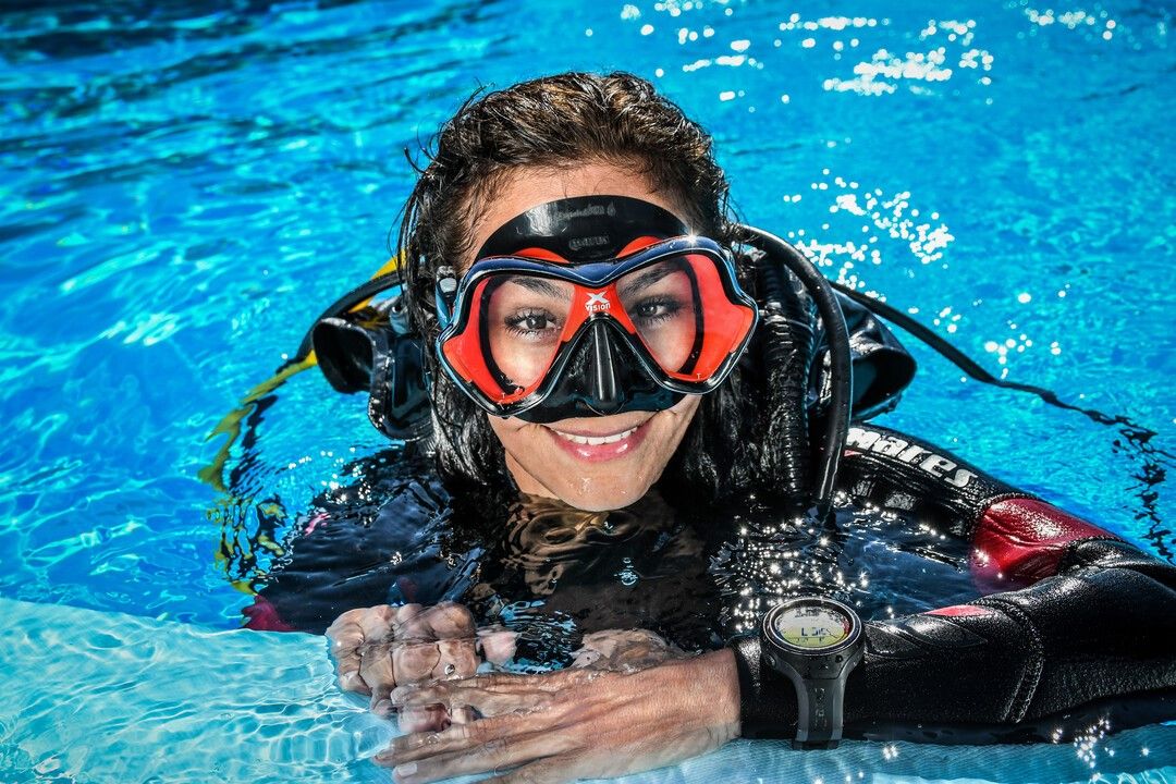 Schnuppertauchen im Pool