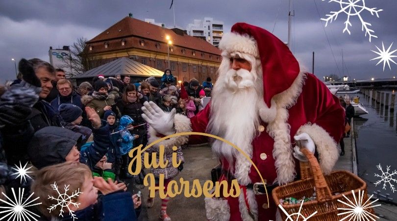 Julemandens Ankomst & Juletr\u00e6st\u00e6nding i Horsens