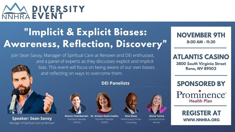 NNHRAs Diversity Event "Implicit & Explicit Biases Awareness