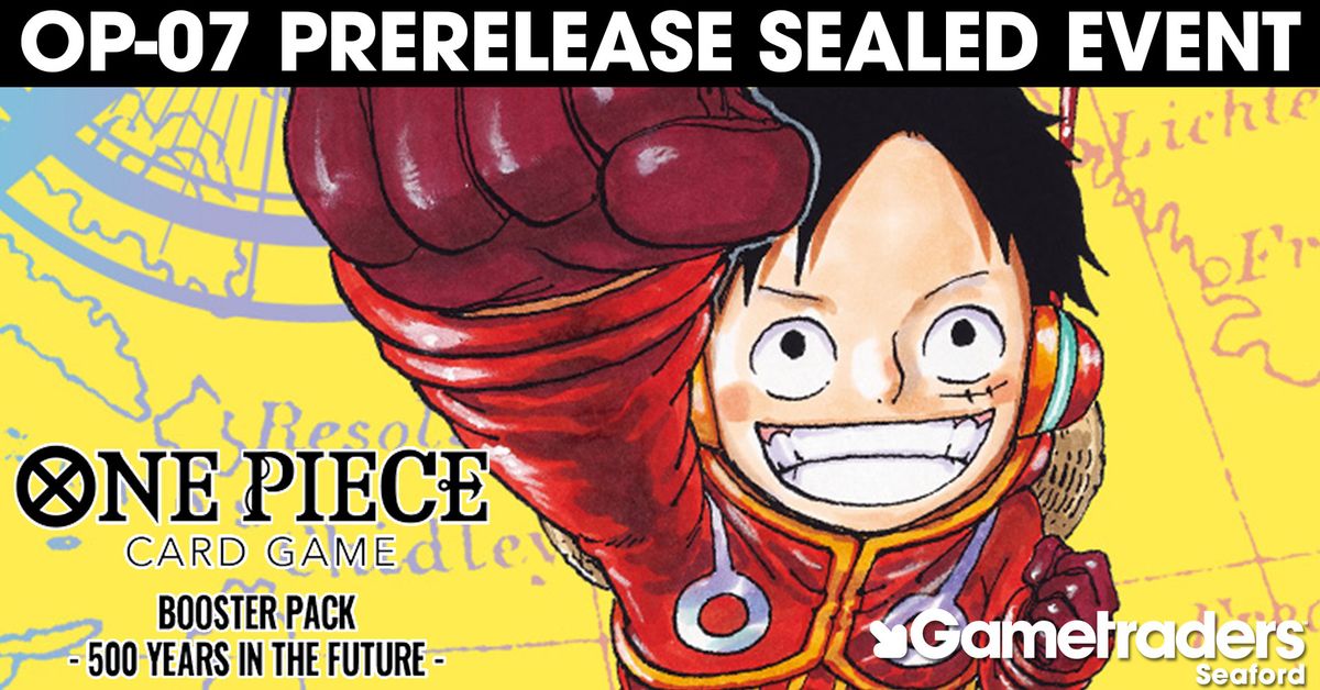 One Piece OP-07 500 Years in the Future Prerelease Sealed Tournament