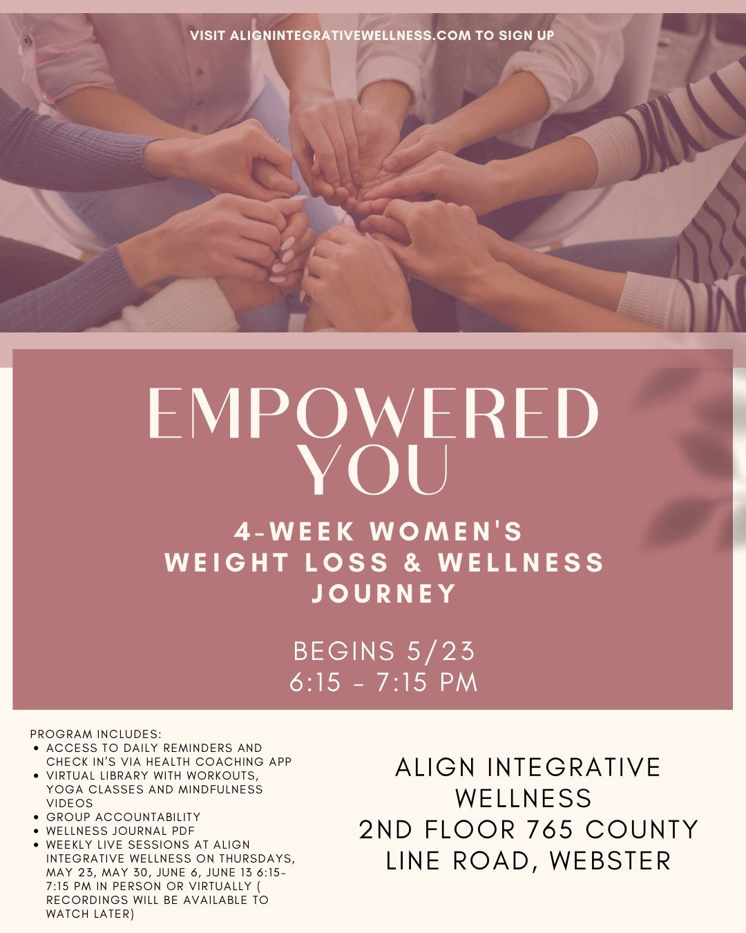 Empowered YOU: 4-Week Women's Weight Loss & Wellness Journey