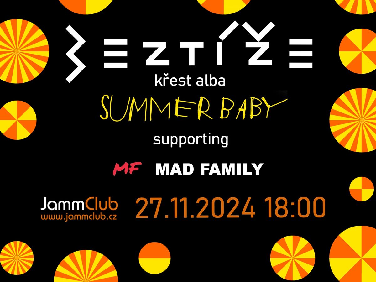 BEZT\u00cd\u017dE: Summer Baby - k\u0159est alba \/ MAD FAMILY