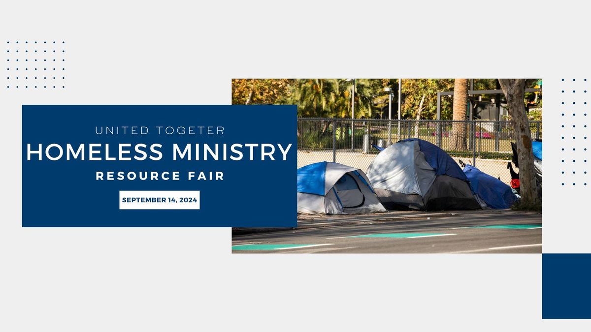 Homeless Ministry Resource Fair