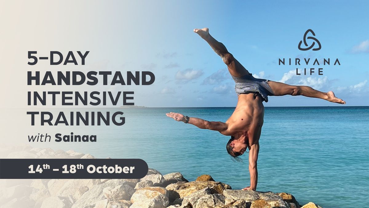 5-day Handstand Intensive Training With Sainaa