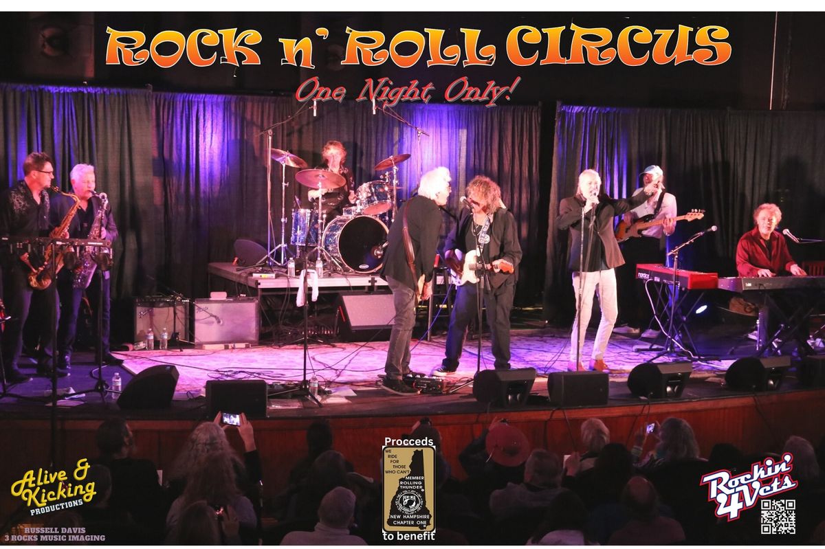 Rock 'n Roll Circus Veterans Benefit Event at Tupelo Music Hall (Montgomery, Butcher, Johnny A)