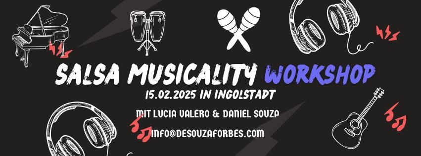 Salsa Musicality Workshop in Ingolstadt mit Lucia Valero & Daniel Souza