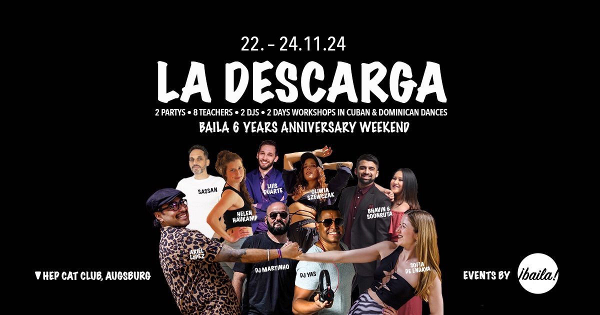 La Descarga - Baila Anniversary Weekend Augsburg