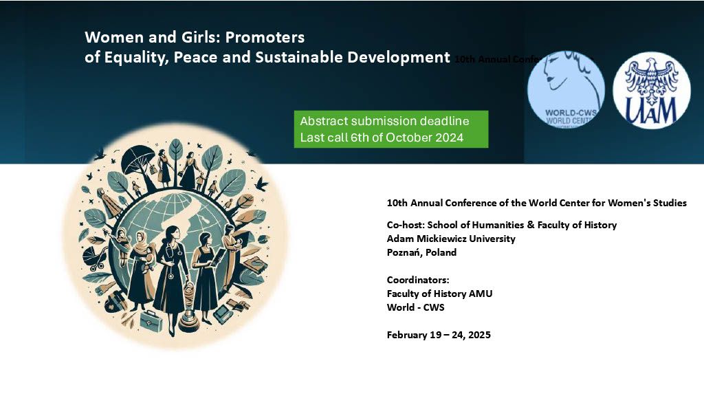 10th Annual Conference of the World Center for Women's Studies 