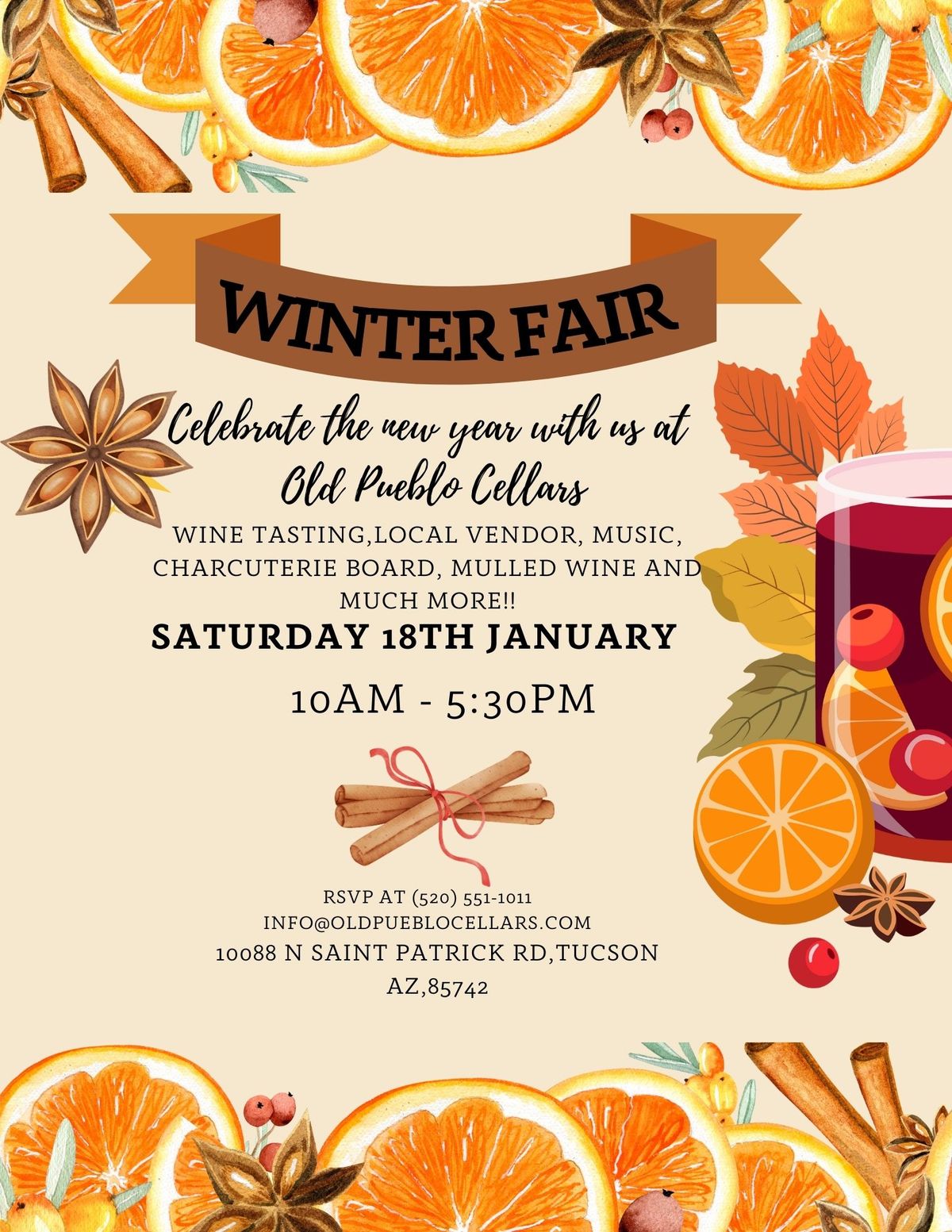 Winter Wine and Craft Fair