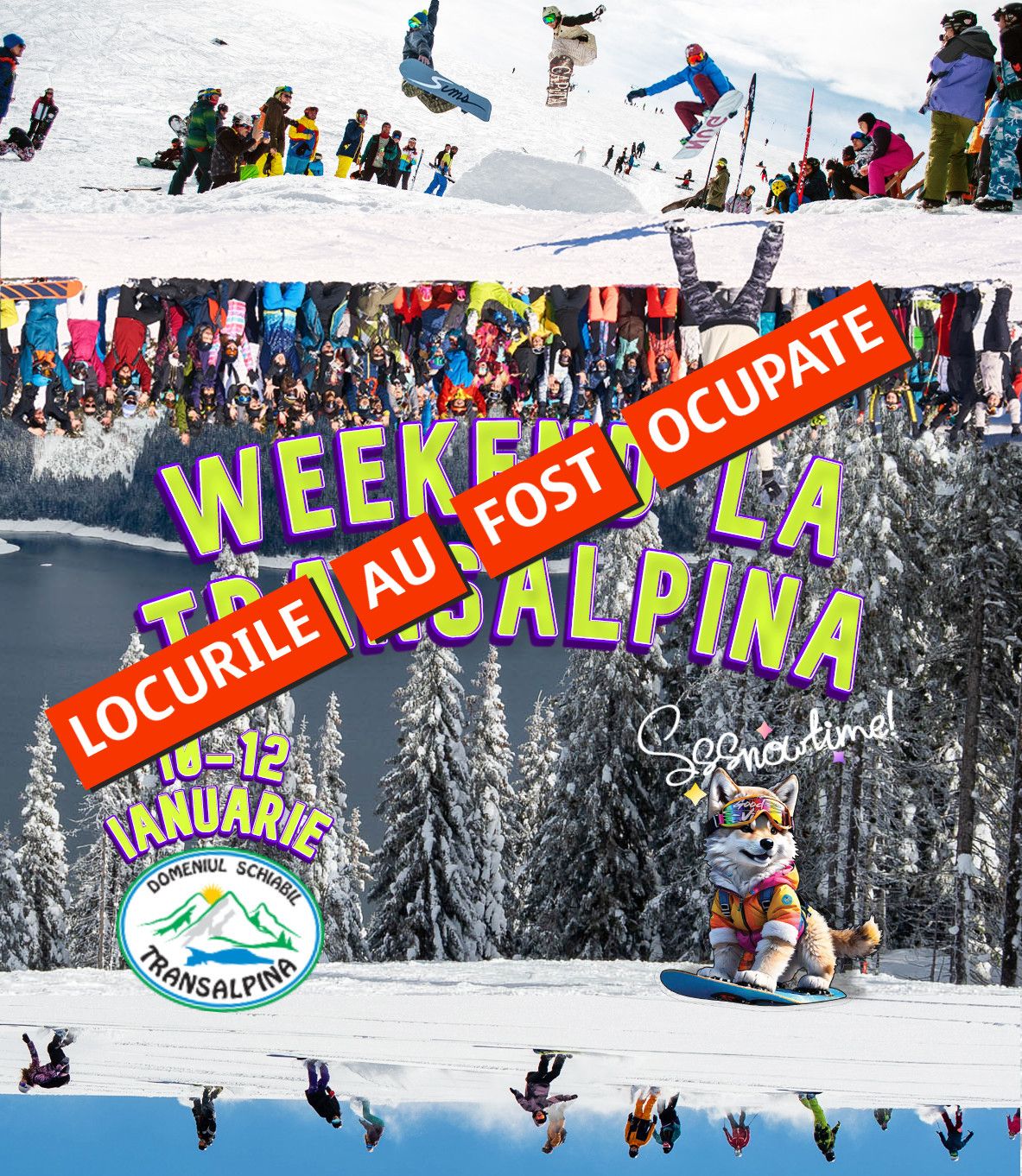 Weekend la Domeniul Schiabil Transalpina 10.01.2025