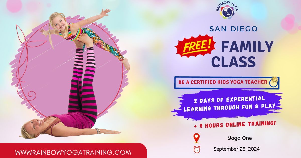 [SAN DIEGO] Rainbow Yoga Training Free Family Class