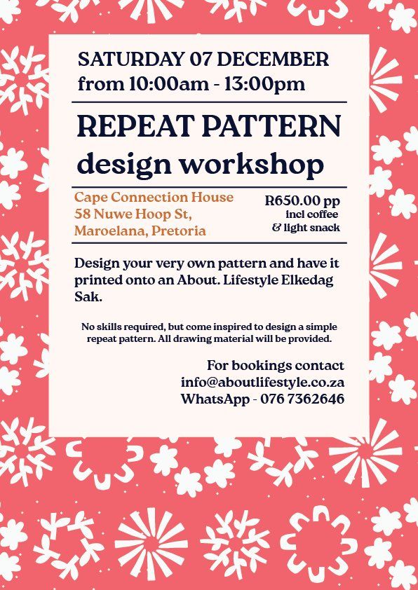 Repeat Pattern Design Workshop