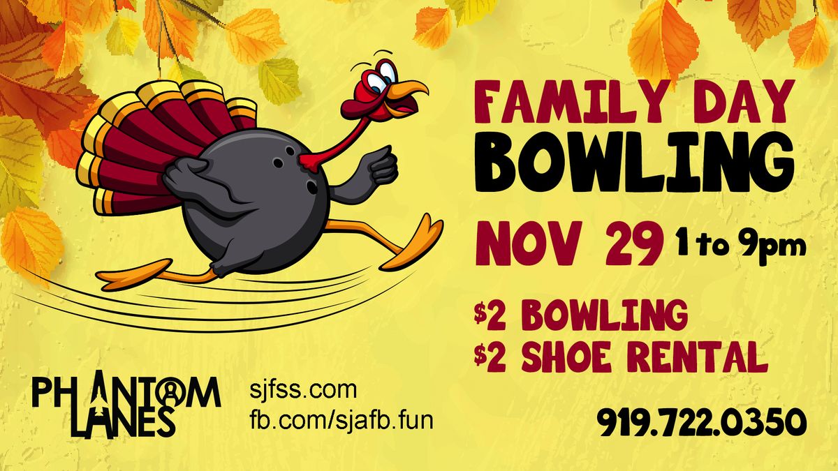 Family Day Bowling (Base Access Only)