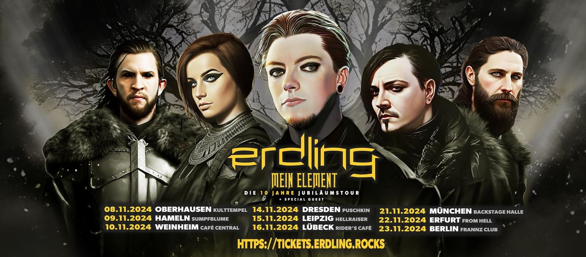 ERDLING Mein Element - Die 10 Jahre Jubil\u00e4umstournee 2024 | Backstage M\u00fcnchen 2024