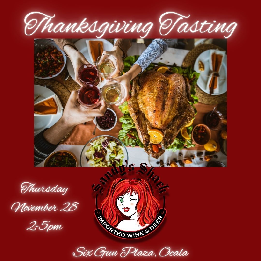 FREE Wine Tasting - Thanksgiving Wines