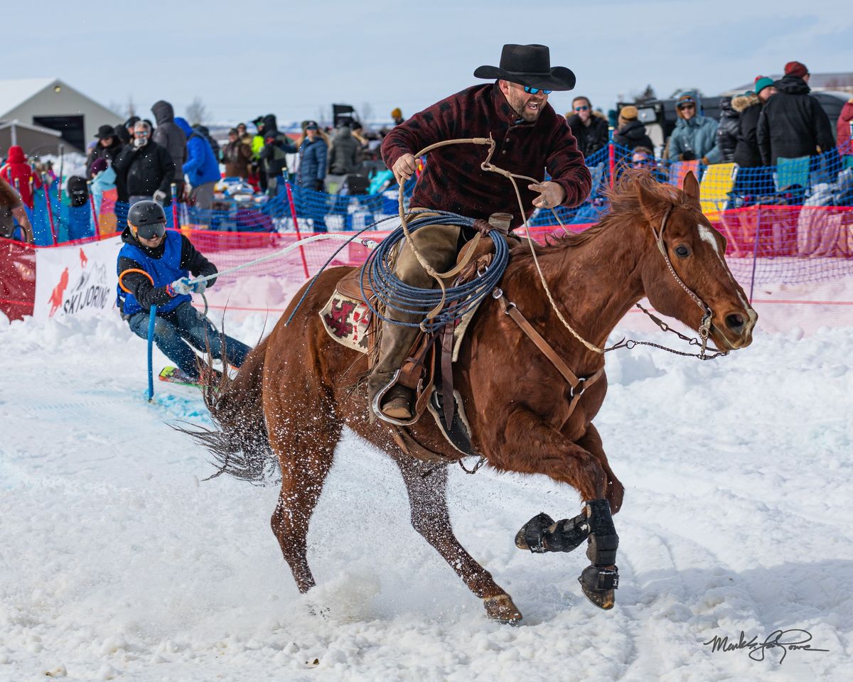 Teton Valley Skijoring: The Grand Showdown