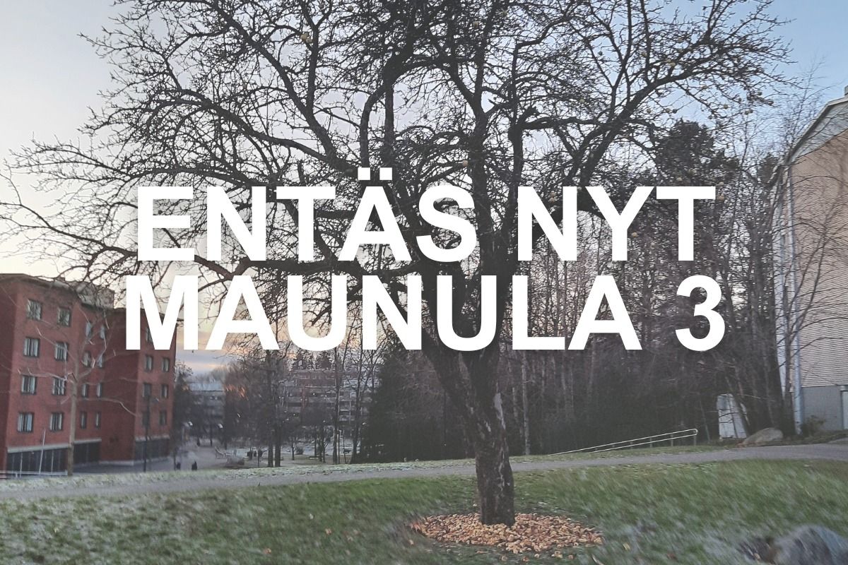 Ent\u00e4s nyt Maunula 3