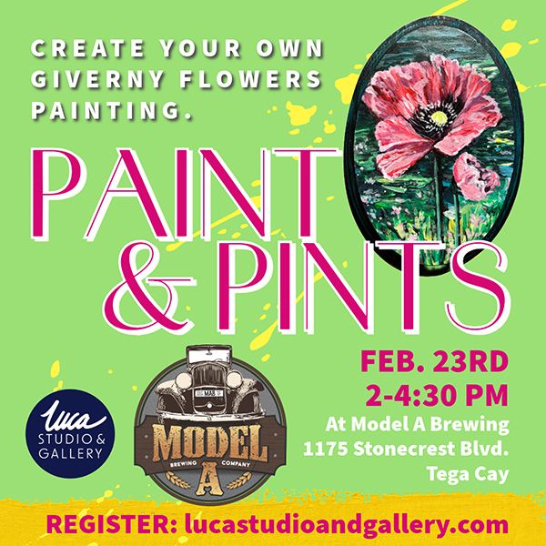 PAINT & PINTS at Model A Brewing