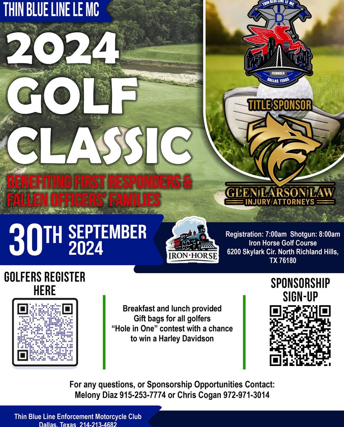 Thin Blue Line MC 2024 Golf Classic