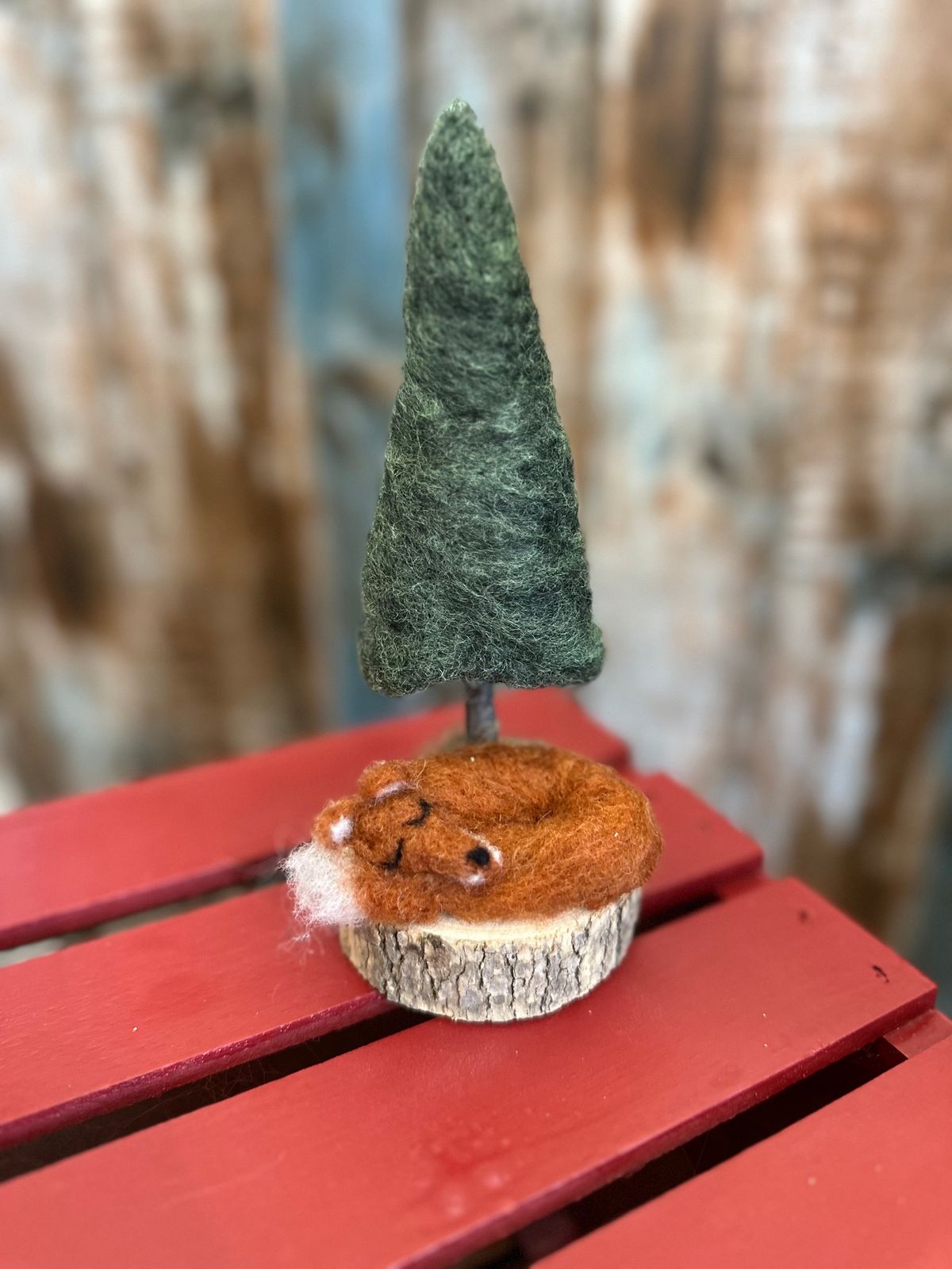 Needle Felting Workshop "Sleepy Fox" @ Extraordinary Ewe