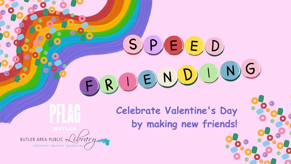 Speed Friending - PFLAG Butler