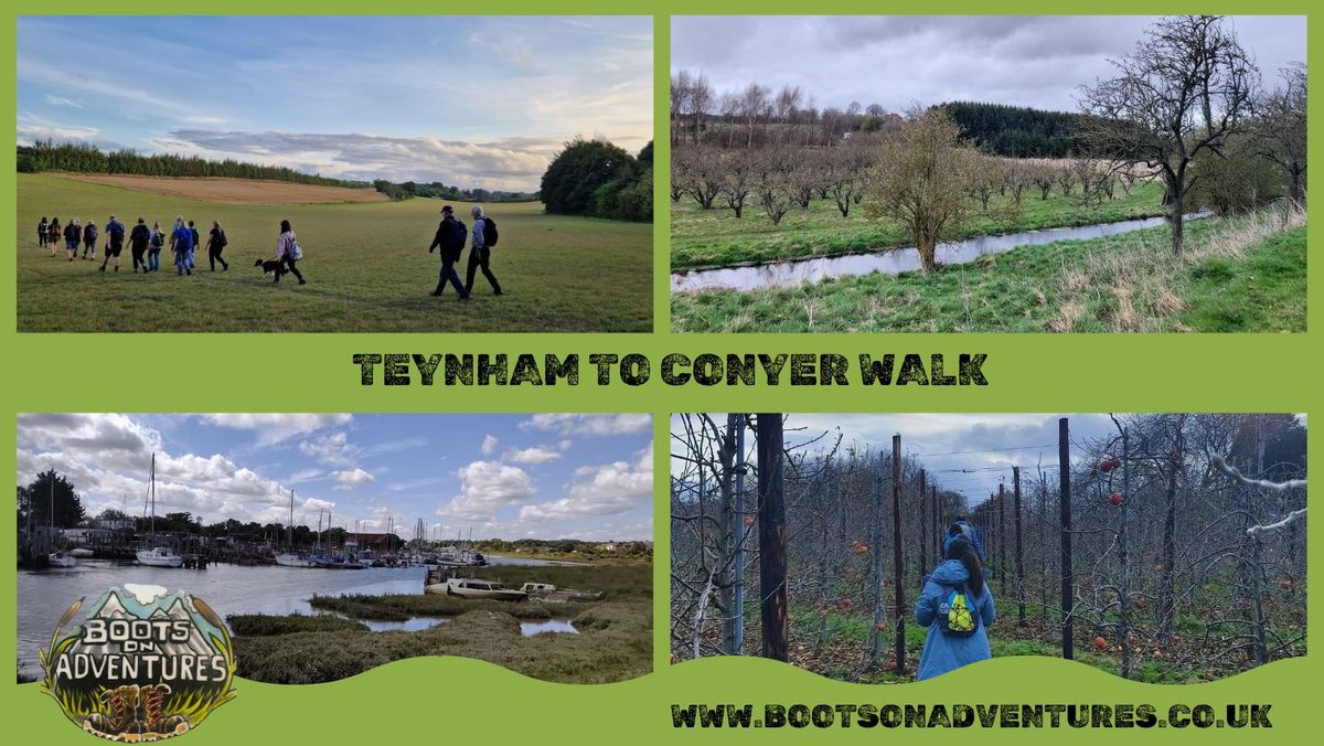 Teynham to Conyer Walk - \u00a35pp