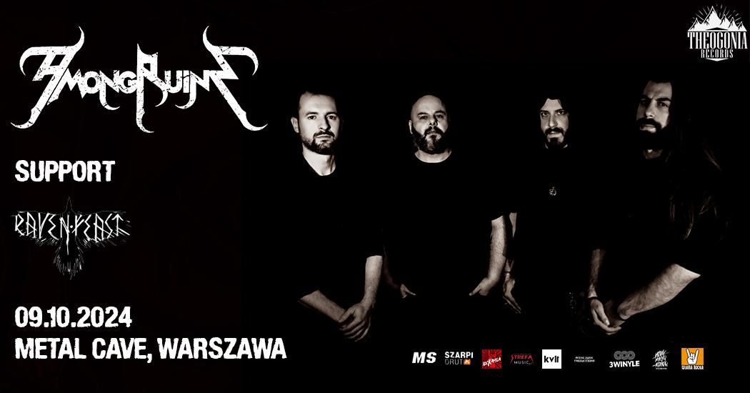 AmongRuins (death metal - Grecja) + Raven Feast (PL) \/ 09.10.24, Warszawa