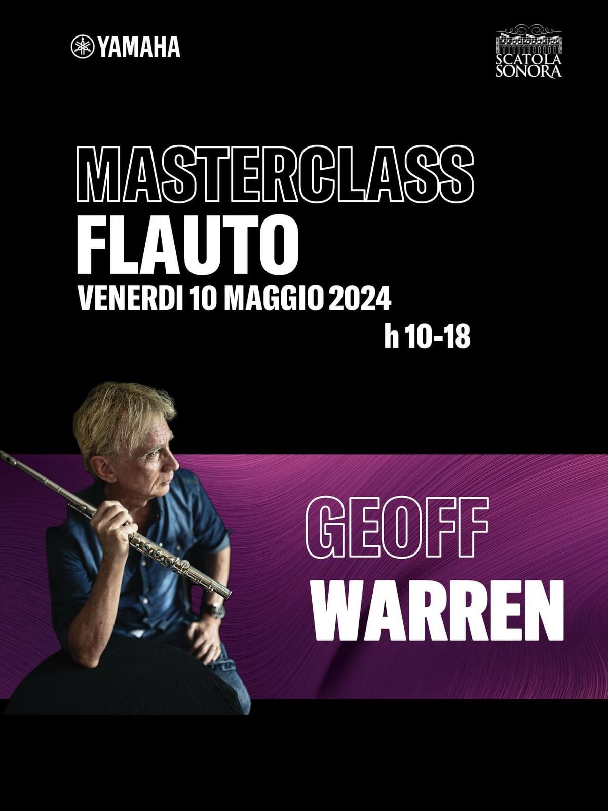 Masterclass Flauto - Geoff Warren