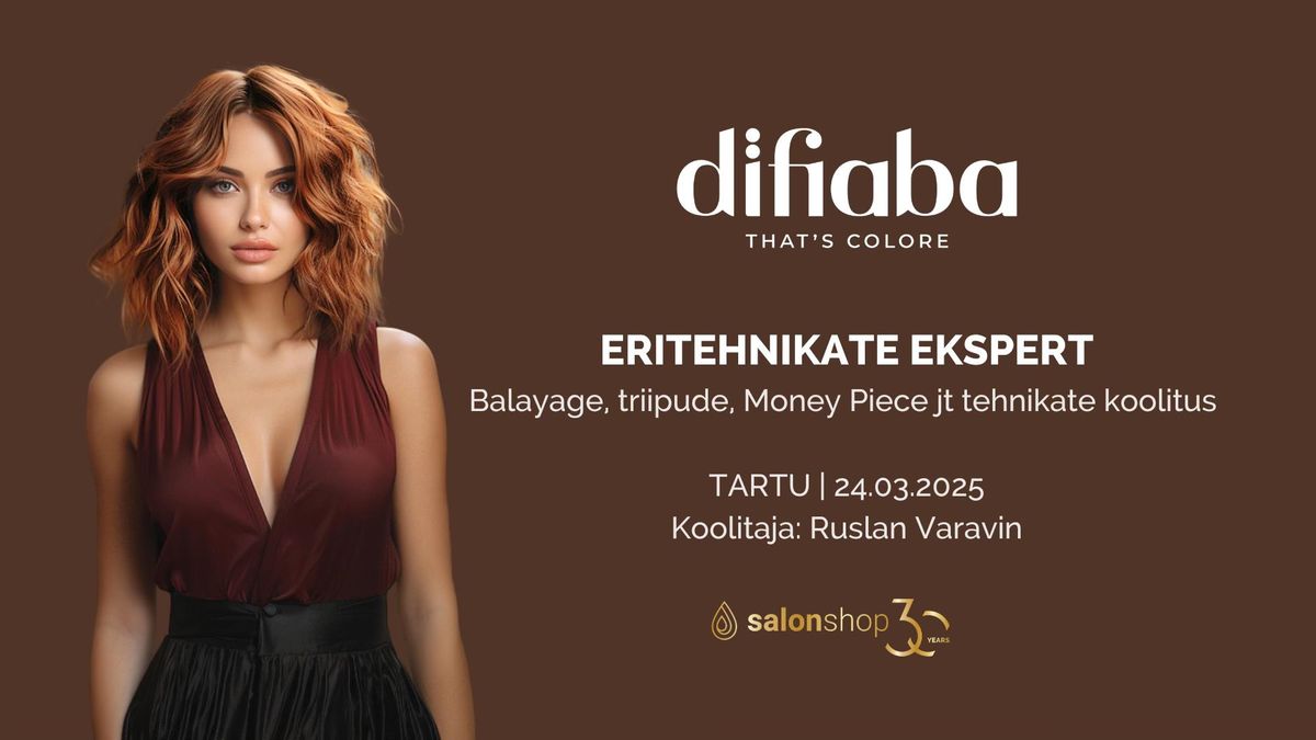 ERITEHNIKATE KOOLITUS: Kiire BALAYAGE, triibud, Money 